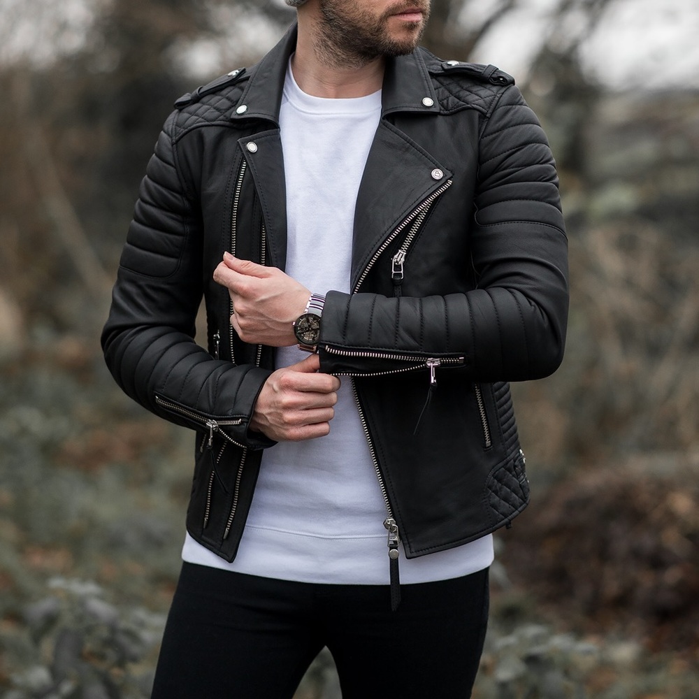 BODAS SKINS Men’s Leather Jacket